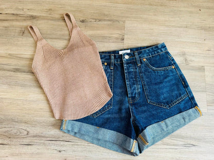 Ribbed Knit Cami