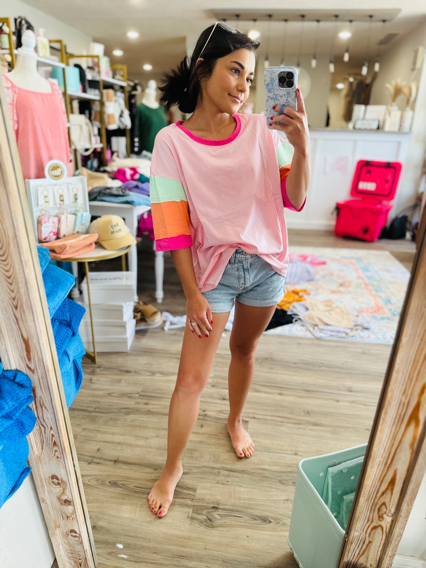 Tayiah Round Neck Blouse