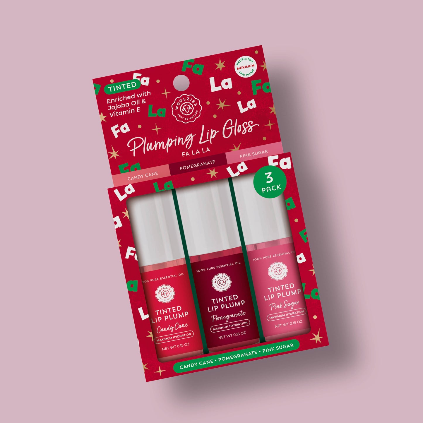 Plumping Lip Gloss Trio – Fa La La