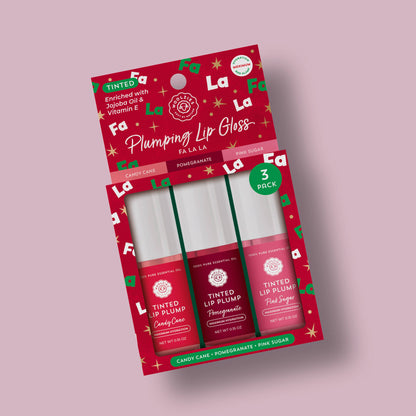 Plumping Lip Gloss Trio – Fa La La