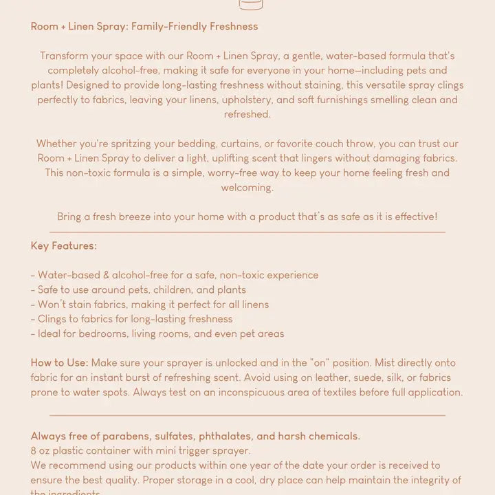 Salted Sunset Room + Linen Spray