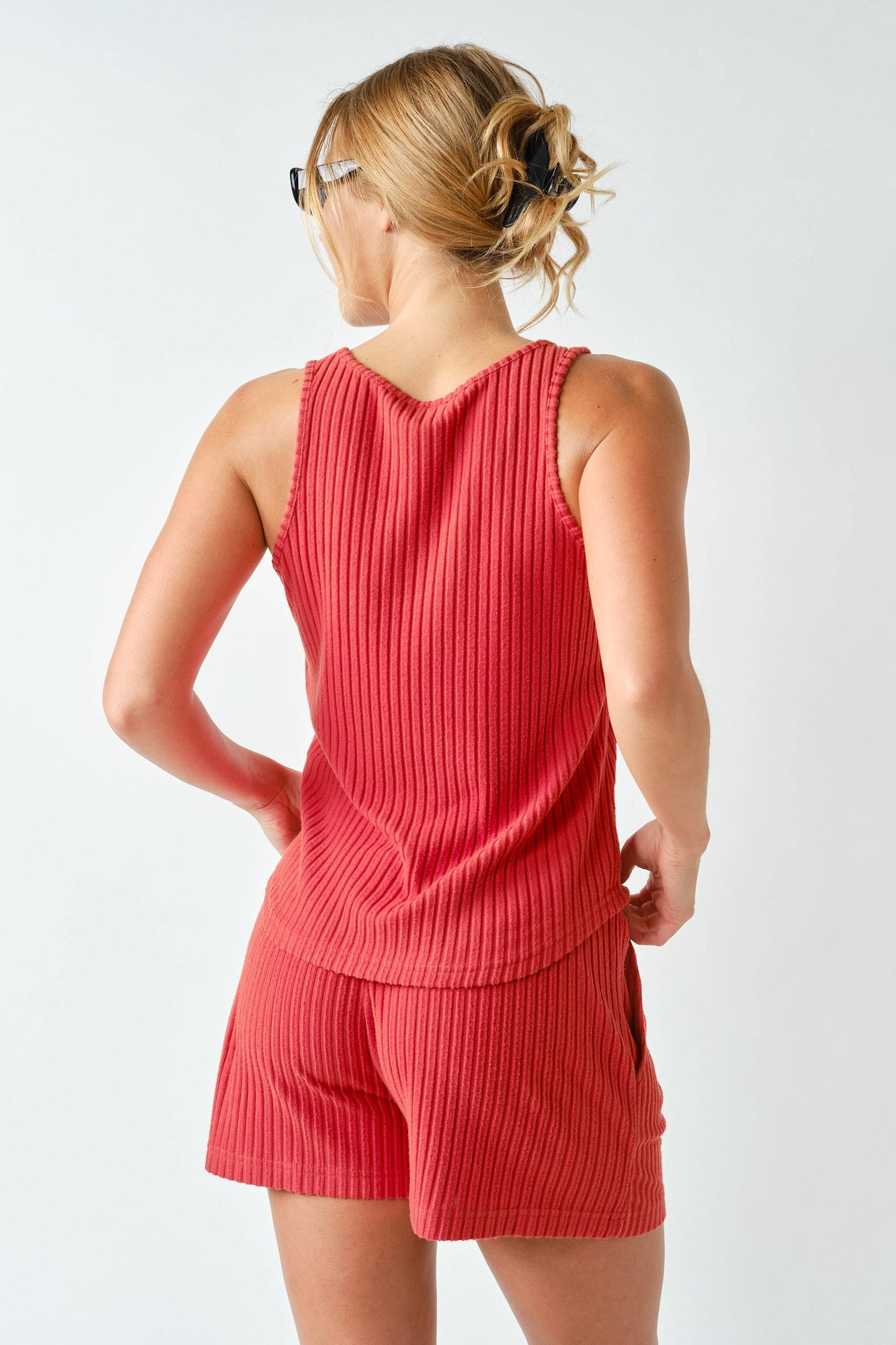 Softcore Ribbed Lounge Tank Top