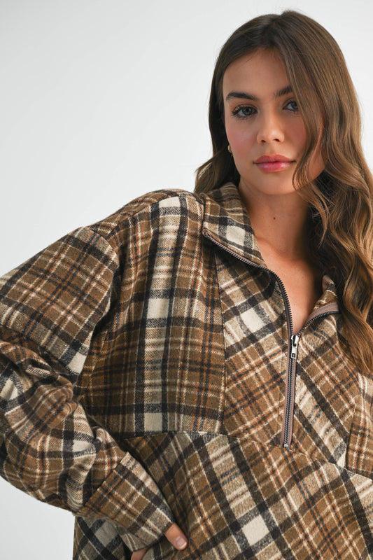 Mya Plaid Shirt