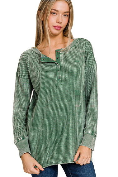 Birdie Waffle Long Sleeve
