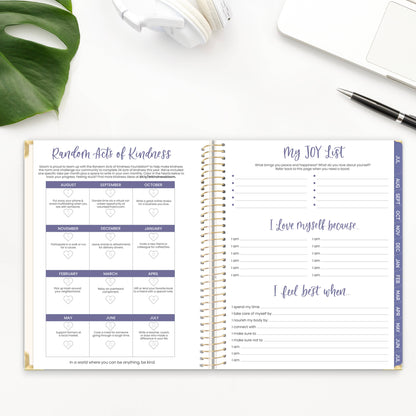 2025-26 Academic Hard Cover Planners 8.5x11 - Choose Design