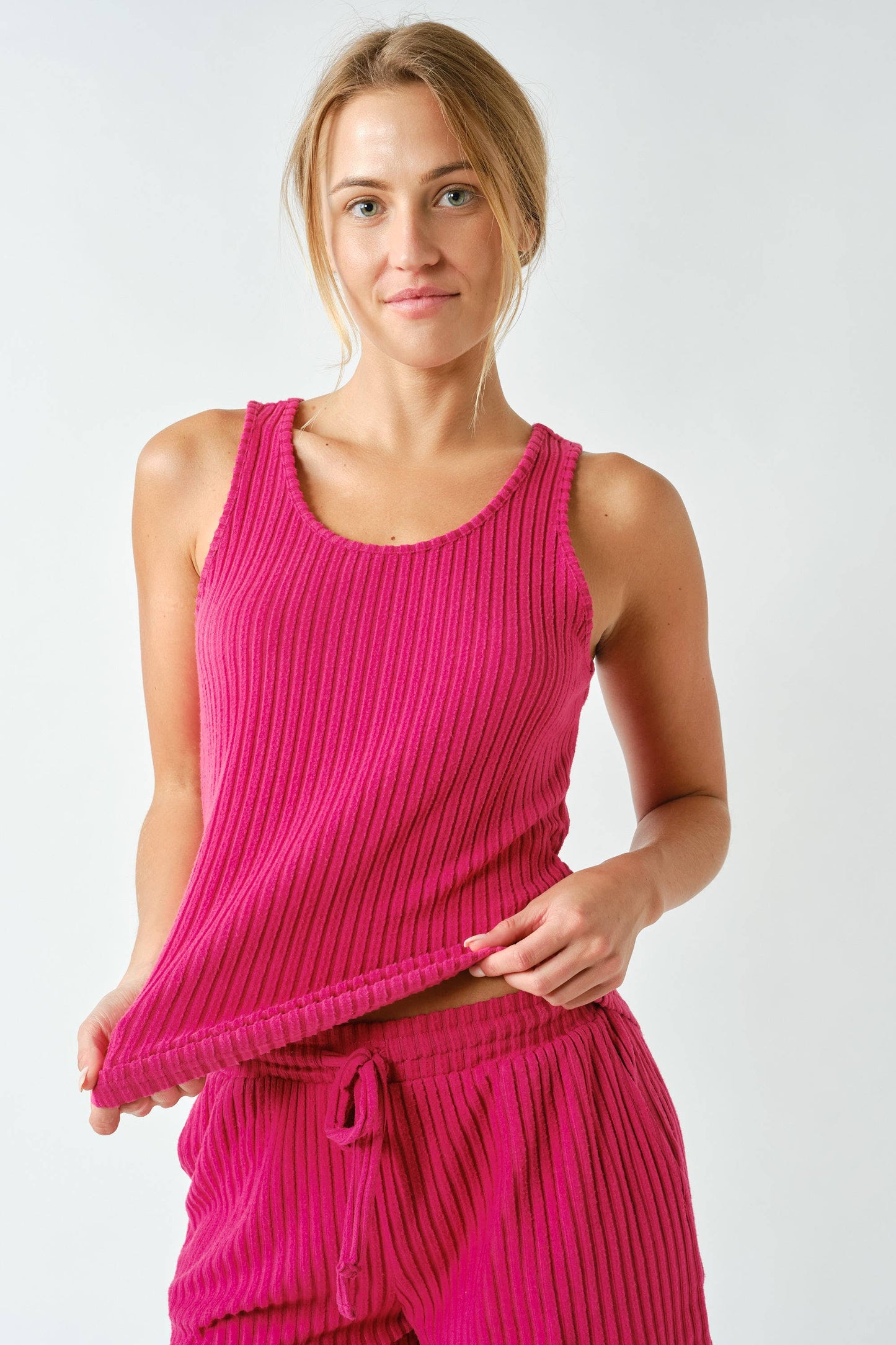 Softcore Ribbed Lounge Tank Top