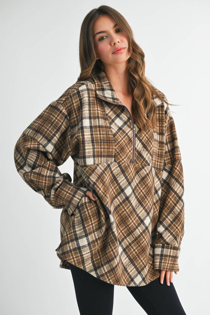 Mya Plaid Shirt