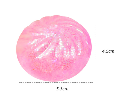 Mini glitter MYSTERY DUMPLINGS Squishy Stress Relief Toy