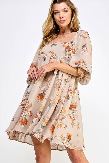 Penelope Print Dress