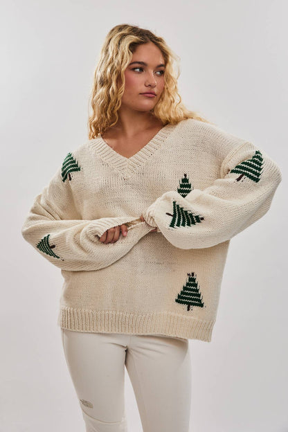 CHUNKY KNIT SWEATER TOP