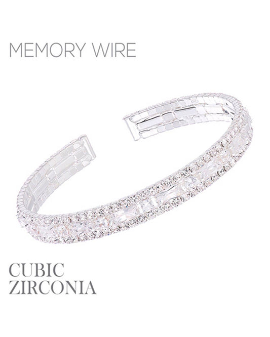 Rhinestone Baguette Bracelet