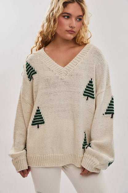 CHUNKY KNIT SWEATER TOP