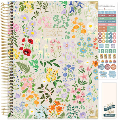 2025-26 Academic Hard Cover Planners 8.5x11 - Choose Design