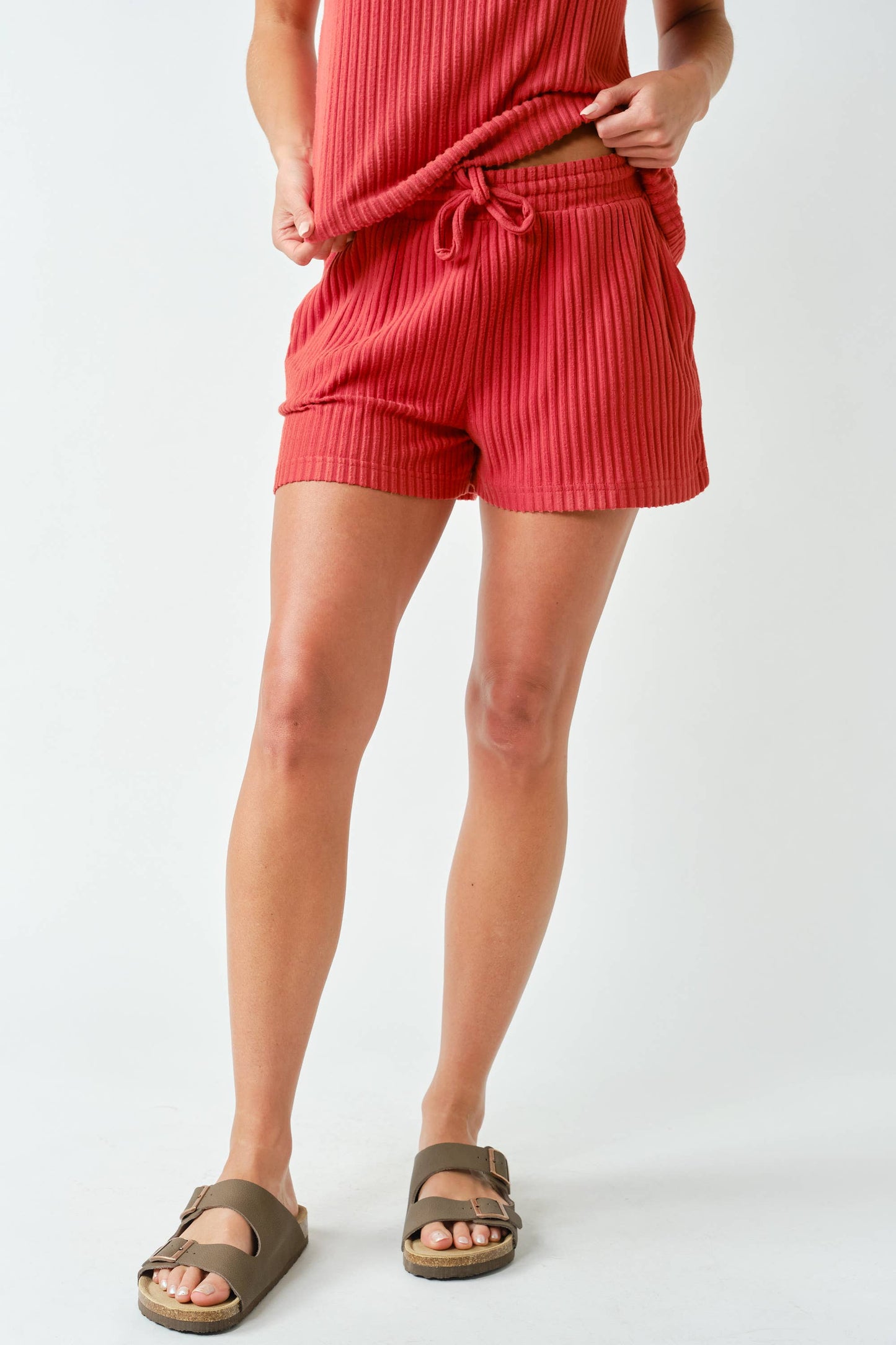 Softcore Ribbed Lounge Shorts