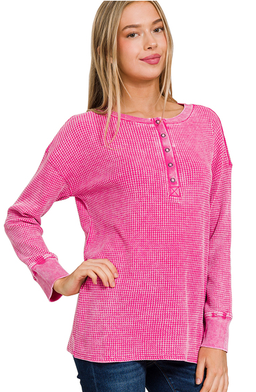 Birdie Waffle Long Sleeve