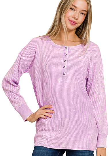 Birdie Waffle Long Sleeve