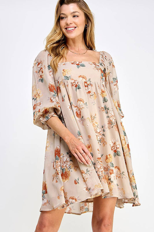 Penelope Print Dress