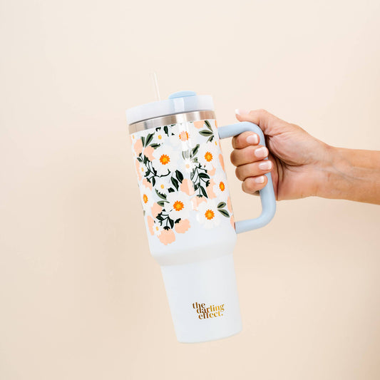 Take Me Everywhere Tumbler - Flower Talk
